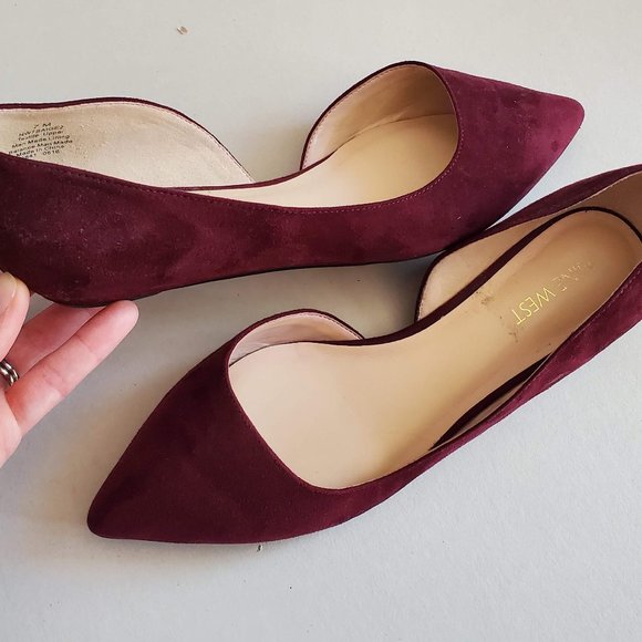 nine west saige flat